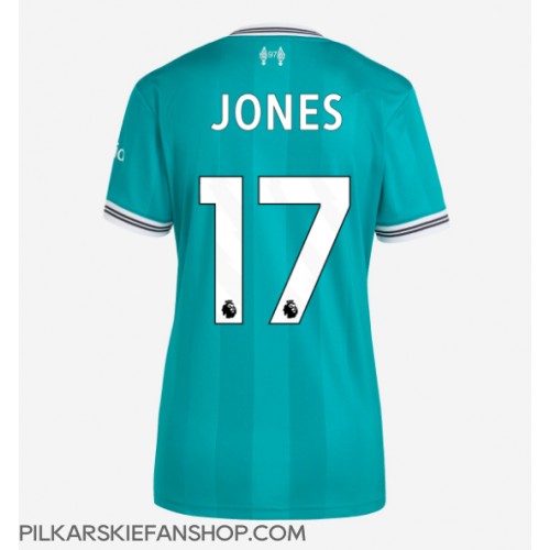 Koszulka piłkarska Liverpool Curtis Jones #17 Strój Trzeci dla kobiety 2025-26 tanio Krótki Rękaw Koszulka piłkarska Liverpool Curtis Jones #17 Strój Trzeci dla kobiety 2025-26 tanio Krótki Rękaw